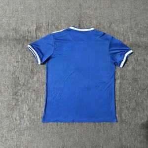 Jersey Musim Panas Spanyol 2526 Lengan Pendek 100% Poliester Elastis Cepat Kering Bernapas Heat-Transfer OEM - Product Image 2