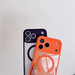 เคสแม่เหล็กสีใหม่มาแรงสำหรับ iPhone 18 17 Pro Max  แบบด้าน โปร่งแสง อะคริลิก แข็งแรง ทนทานต่อแรงกระแทก - Product Image 4