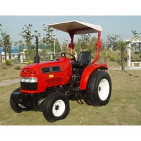 Tractor Agrícola 4x4 de 25HP, Modelo J M-254, Motor EPA Tier IV, Transmisión por Engranajes, Bomba de Alta Productividad, Estilo Americano