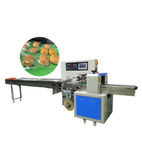 Machine d'emballage alimentaire électrique horizontale pour biscuits, gâteaux, légumes, fruits, emballage de sacs en plastique et de film, semi-automatique