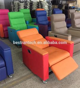 BT-TN008 Dönüştürülebilir Çelik Hasta Transfüzyonu IV Enjeksiyon İnfüzyon Tedavisi Tıbbi Hastane Koltuğu Fiyatları - Product Image 3