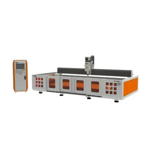 Stone cnc machine GSY-3015ATC for sink cut drill edge polish countertop