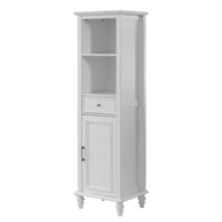 Armoire de rangement moderne autoportante en MDF à quatre tiroirs, réglable et mobile, pour la maison, le bureau, l'école, l'atelier et la salle de sport