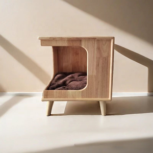 Nouvelle maison <span class=keywords><strong>pour</strong></span> animaux de compagnie en bois massif, simple, multifonctionnelle, écologique, <span class=keywords><strong>pour</strong></span> les chiens de grande race, gain de place dans le salon - Product Image 4