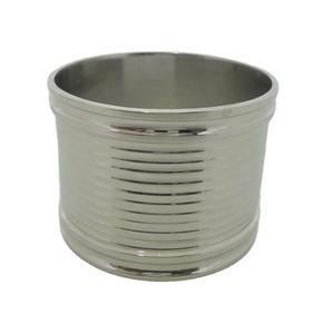 Vente en gros en vrac finition nickelée forme ronde en laiton porte-serviettes design moderne rond de serviette pour restaurant - Product Image 1