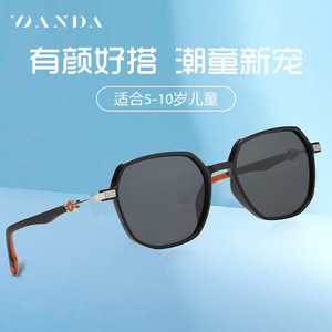 Danda Gafas de sol para niños TR5130 UV400 polarizadas ligeras unisex para exteriores a la moda protección solar - Product Image 5