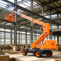 CFMG 29m/460kg Venda Quente Fornecimento Direto da Fábrica Equipamento de Construção/Mantenimento para Exterior Plataforma Elevatória Telescópica para Trabalho Aéreo