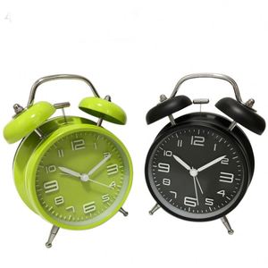 Réveil à double cloche en métal Snooze Table - Product Image 6