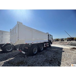 Camion Ribaltabile Diesel Sinotruk Howo Usato a 10 Ruote 6x4 per Ingegneria con Telecamera - Product Image 3