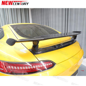 Aile arrière en fibre de carbone sèche GTR modifiée pour Mercedes-Benz <span class=keywords><strong>AMG</strong></span>/GT/<span class=keywords><strong>GTS</strong></span> Aileron arrière en fibre de carbone sèche modifiée - Product Image 4