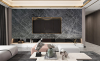 Panneau Mural Décoratif PVC Effet Marbre 1220*2440*3mm pour Intérieur en Plaque UV