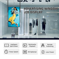 Pantalla LCD de 27 Pulgadas para Interiores, Pantalla Digital Android Colgante para Publicidad en Paredes, Proveedor de Pantallas para Centros Comerciales