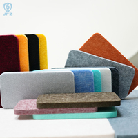 Panneau acoustique hexagonal personnalisable Panneaux muraux acoustiques en fibre de polyester 100% Panneau d'absorption acoustique pour chambre à coucher