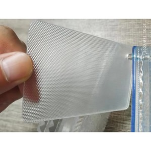 Diffuseur de lumière pour éclairage LED, panneau acrylique texturé blanc givré mat, diffuseur à motifs - Product Image 4