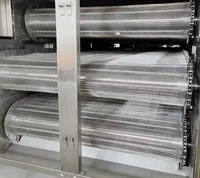 DW Nieuwe Chili Peper Droogmachine PLC GEAR SUS304 Gaasband Voedselverwerkingsapparatuur Motor Fruit Groente