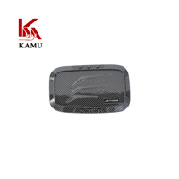 ABS fibre de carbone fibre de bois noir décoration extérieure poignée couverture porte bol miroir couverture réservoir couverture pour Jetour T2 2024 2025