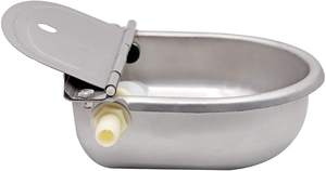 Vanne automatique en cuivre de grande taille en acier inoxydable pour chevaux et bovins Abreuvoir pour moutons et vaches - Product Image 6