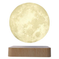 Lampe de table LED lune à lévitation magnétique 3D industrielle, télécommandée, pour décoration de chambre et veilleuse, cadeau d'anniversaire, produit phare
