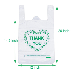 Bolsas de Plástico al por Mayor, Bolsas de Plástico PP para Compras, Bolsas de Plástico Tipo Camiseta con Logotipo - Product Image 3