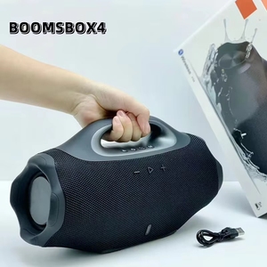 ลำโพงซุปเปอร์พาวเวอร์ BOOMSBOX 4 รุ่นที่ 4 TWS 60W ไร้สาย เสียงเบสหนักแน่น สำหรับใช้งานกลางแจ้ง กันน้ำ IPX7 พกพาสะดวก - Product Image 2