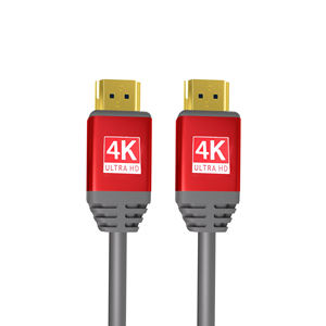 4K <span class=keywords><strong>hdmi</strong></span> संगत केबल 35 फीट/10 मीटर उच्च गति लाल नायलॉन ब्रेएडेड शील्ड एचडी एचडी एचडी हाई <span class=keywords><strong>2.0</strong></span> केबल 4k 2k ethnet का समर्थन करता है - Product Image 1