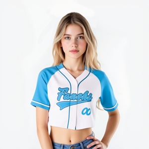 Ensemble de maillot de baseball personnalisé à 2 boutons pour les matchs et le quotidien - Product Image 1