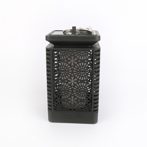 Lámpara Solar de Jardín para Exteriores, Impermeable, Estilo Retro, Efecto de Llama, Luz Cálida Degradada, Modelo 022 - Product Image 1