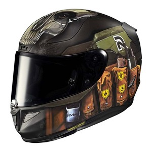 Casco Integrale Hjc Rpha 11 Verde M in Fibra Composita per Moto - Product Image 1