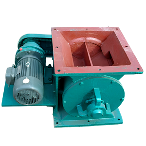 Déchargeur en forme d'étoile, vanne de décharge de cendres, dépoussiéreur, port carré rond, vanne de décharge de cendres électrique en acier inoxydable - Product Image 4