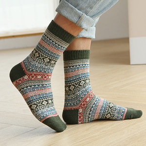 5 Pares/Juego de <span class=keywords><strong>Calcetines</strong></span> <span class=keywords><strong>Térmicos</strong></span> de Invierno para <span class=keywords><strong>Hombre</strong></span>, <span class=keywords><strong>Calcetines</strong></span> Cálidos de Lana de Conejo, <span class=keywords><strong>Calcetines</strong></span> Gruesos para <span class=keywords><strong>Hombre</strong></span> - Product Image 4