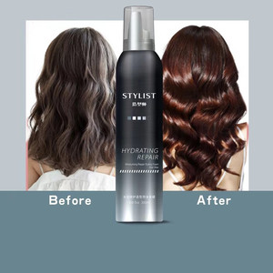 Gel coiffant moussant pour cheveux bouclés pour hommes, produit de coiffage manuel, marque privée personnalisée OEM, coiffage tendance, coiffage fort - Product Image 6