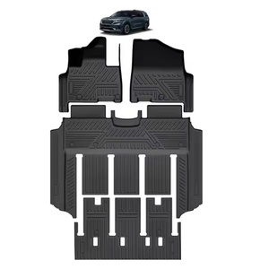 Alfombrilla de TPE Impermeable para Auto, Diseño 5D de Alta Calidad, Marca KQD, para Kia Carnival de 7 Plazas - Product Image 3