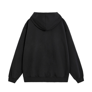 Sudadera con Capucha Extra Grande de Alta Calidad para Hombre, Color Sólido, Forro Polar, Informal, Corte Regular, Tejida - Product Image 6