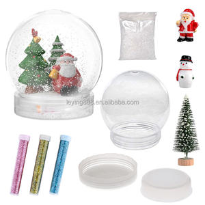 عرض رائع كرة ثلجية تصنعها بنفسك كرة فارغة لعبة تعليمية فنون وحرف الكريسماس هدية تعليمية للأطفال - Product Image 3