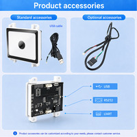 Lecteur de code-barres QR 2D, module de scanner de code-barres intégré pour distributeur automatique