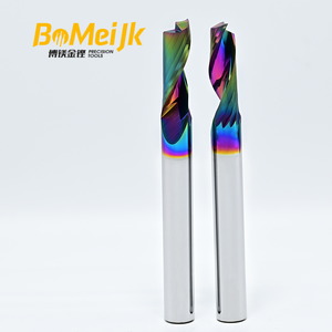 DLC Coated Single Flute CNC Cutter OEM Customizable <strong>End</strong> <strong>Mill</strong> for Aluminum and Tungsten <strong>Carbide</strong> Alloy - Product Image 4