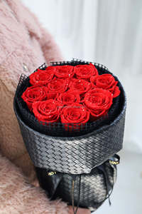 Mazzi personalizzati decorazione di fiori secchi fiori di rosa conservati Bouquet <span class=keywords><strong>con</strong></span> scatola regalo <span class=keywords><strong>decorazioni</strong></span> per la casa Bouquet di fiori di rosa naturale - Product Image 5