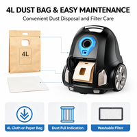 Aspirateur Balai Cyclonique Portable Haute Efficacité avec Brosse pour Usage Domestique – Meilleure Vente en Gros