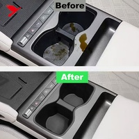 Accessoires intérieurs pour voiture BYD ATTO 2 2025 2026 : Boîte de rangement pour console centrale, levier de vitesses et porte-gobelets en TPE