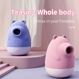 Bären-Sexspielzeug <span class=keywords><strong>Vibrator</strong></span> für Frauen 5 Funktionen Saugen und Lecken Nippel Klitoris Massage Stimulation Bett-Werkzeug - Product Image 2