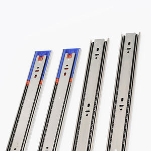 מסילות הידראוליות לסגירה שקטה לארונות מטבח, חדר שינה, חדר אמבטיה וסלון, בצבע שחור, 20 אינץ', רוחב 45 מ\\\"מ - Product Image 1