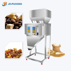 999G semi automatic pet cookies mushroom bag chocolate case pouch powder quantitative filling and sealing machine machinery