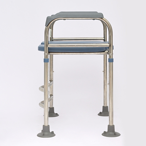 Repose-pieds pliable en acier inoxydable antidérapant pour aider les personnes âgées et les personnes handicapées à se lever, barre d'appui pour les toilettes - Product Image 3