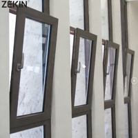 Ventanas de Aluminio Exteriores con Certificación Zekin NFRC AS2047, Vidrio Templado Doble, Antirrobo, Abatibles y Oscilobatientes