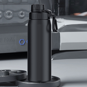 750ml Double Wall Leakproof Stainless Steel Vacuum <b>Flask</b> Large Sport Matte Water <b>Bottle</b> Portable Logo Design Running Hot Cold - Product Image 4