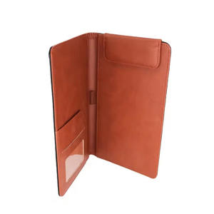 Vendita calda su misura di stampa a caldo Logo Guest Check Presenter in pelle a buon mercato all'ingrosso ristorante cartella fattura, titolare della fattura - Product Image 6