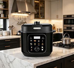 Producto de Nuevo Diseño de 5L y 6L - Olla de Doble Modo con Función para Cocinar Arroz, 20 en 1, Permite Cambiar entre las Funciones - Product Image 4