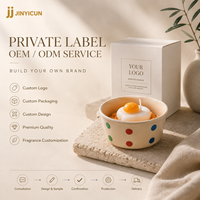 Vela Aromática Personalizada OEM ODM con Cera de Soya, Vela de Regalo con Etiqueta Privada para Decoración del Hogar y Marcas de Estilo de Vida