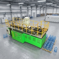Machine de moulage par extrusion-soufflage pour la fabrication de bidons d'eau potable en PC réutilisables de 5 gallons (20 L) grande capacité