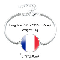 Usine 223 pays Syrie Iran Irak Afghanistan Guatemala El Salvador Nicaragua Cuba Haïti Nigeria Afrique Drapeau Bracelet